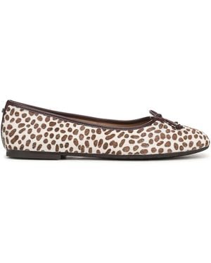 Sam Edelman Alie Regular Fit Ballet Flats - White