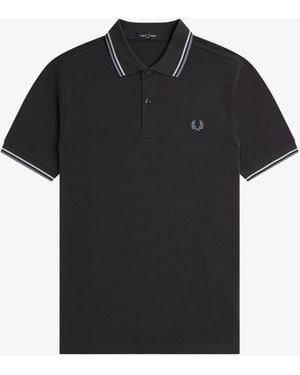 Fred Perry Twin Tipped Shirt - Black