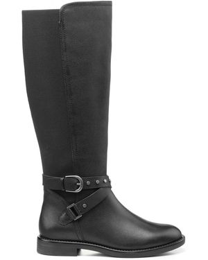 Hotter Dana Zip Fastening Boots - Schwarz