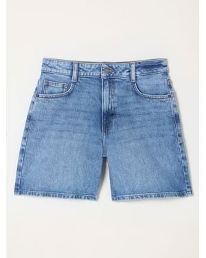 FatFace Fatface Elsham Denim Shorts - Blue
