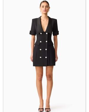 Elliatt Ruby Blazer Dress - Black