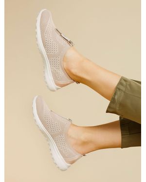 Pavers Turnschuhe Mit Viskoseelastischem Saum - Natur