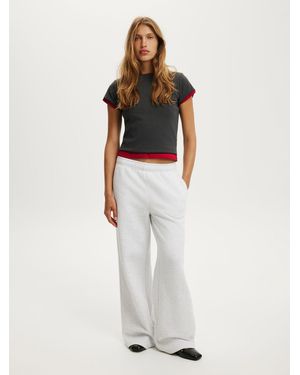 Cotton On Baggy Sweatpant - White