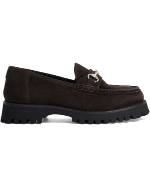 Dune Grissini Loafers - Black