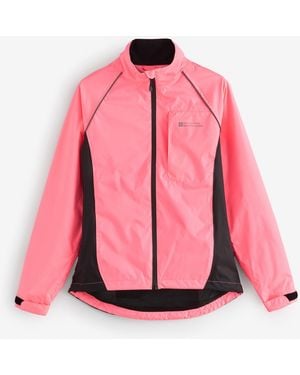 Mountain Warehouse Adrenaline Ii Waterproof Iso-Viz Jacket - Pink