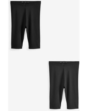 Next Jersey Cycling Shorts 2 Pack - Black