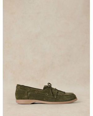 White Stuff Stuff Mahri Boat Shoes - Natural