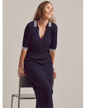 JD Williams Anthology Knitted Dress - Blue