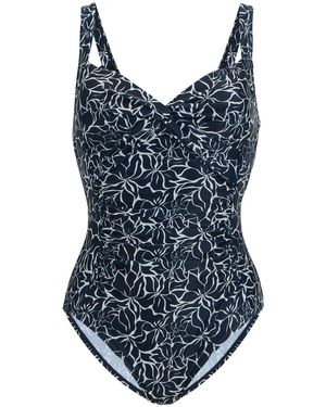 Regatta Sakari Tummy Control Costume Swimsuit - Blue