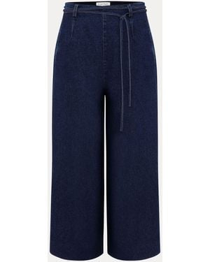 Phase Eight Aubrielle Clean Crepe Culottes - Blue