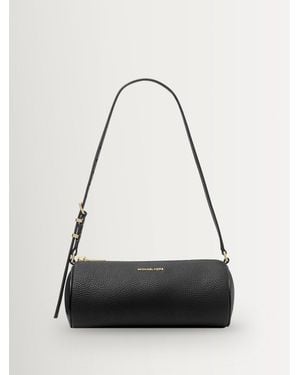 Michael Kors Michael Kors Izzy Small Barrel Pouchette Bag - Black