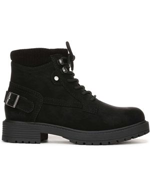 Blowfish Astor Regular Fit Lace-Up Boots - Black