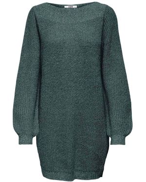 Jdy Knitted Midi Sweater Dress - Green