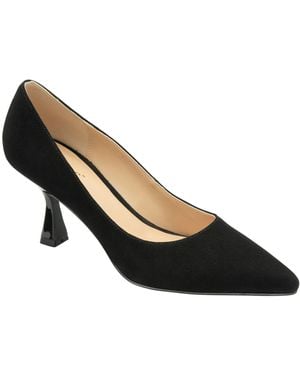 Lotus Heeled Shoes - Black