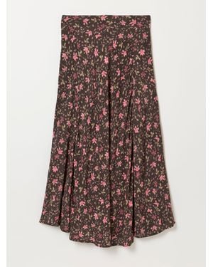 FatFace Fatface Sadie Midi Skirt - Brown