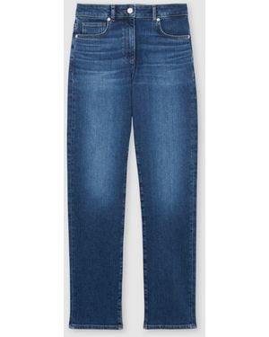 Reiss Slim-Leg Mid-Rise Jeans - Blue