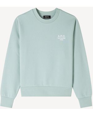 A.P.C. A. P.C. Rue Madame Standard Sweatshirt - Blue