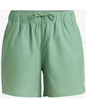 Roxy Wave 5 Inch Mid Logo Board Shorts - Green