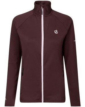 Dare 2b Lowline Full Zip Core Stretch Midlayer Fleeces - Purple