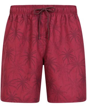 Mountain Warehouse Aruba Printed Quick Drying Swimshorts With Uv Max Protectionextra-Groß