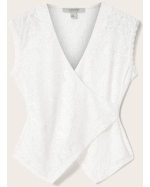 AllSaints Allsaints Vera Top - Natural