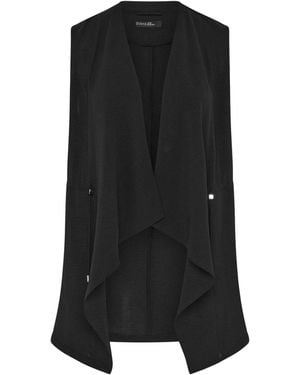 Evans Waterfall Waistcoat - Black