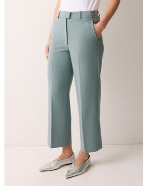Jigsaw Elm Modern Crepe Pants - Blue