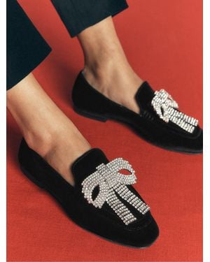Boden Dinah Embellished Loafers - Red