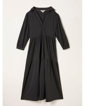 FatFace Fatface Lola Jersey Midi Dress - Black