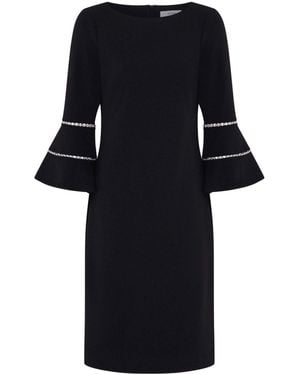 Gina Bacconi Ivette Long Sleeve Dress - Black