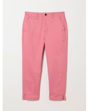FatFace Fatface Farnham Crop Chino - Pink