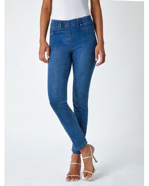 Roman Originals Full Length Denim Jeggings - Blue