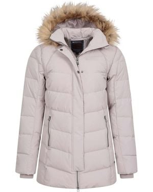 Mountain Warehouse Isla Ii Water Resistant Down Jacket - Gray