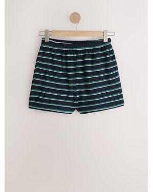 Next Towelling Shorts - Blue