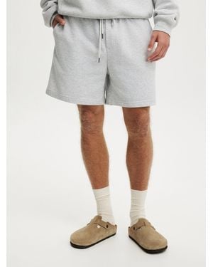Cotton On Everyday Fleece Shorts - White