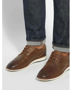 Dune Standard Fit Brydon Hybrid Sole Gibson Shoes - Blue