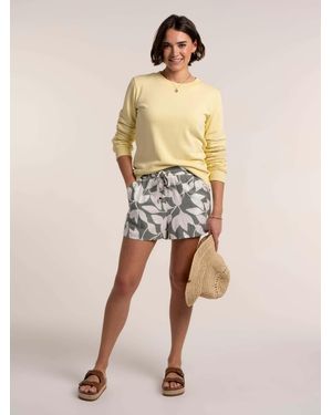 Brakeburn Simone Beach Shorts - Natural