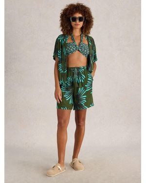 White Stuff Sloane Shorts - Green