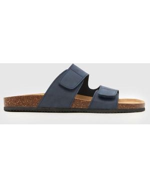 schuh Sabe Footbed Sandals - White