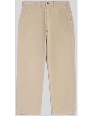 U.S. POLO ASSN. U. S. Polo Assn U. S. Polo Assn. Relaxed Stretch Corduroy Chinos Trousers - Natural