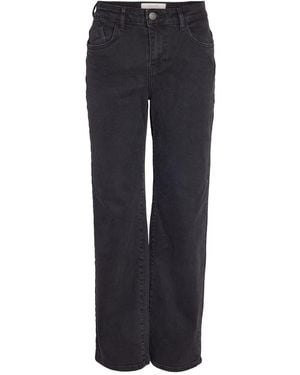 Noisy May Straight Leg Denim Jeans - Blue
