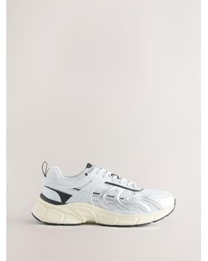 Self Chunky Sports Sneakers - Multicolor