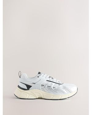 Self Chunky Sports Sneakers - Multicolor