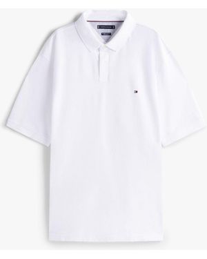 Tommy Hilfiger Regular Fit Plus 1985 Polo Shirt - White