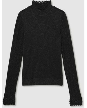 PAIGE Stephanie Top Top Knit - Black