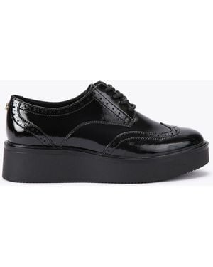 Carvela Kurt Geiger Strada Brogue Shoes - Black