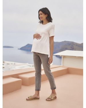 Seraphine Maternity Jersey T-Shirt - Blue