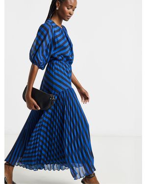 strapless open back dress Clementine Midi Dress | Blue Hydrangea