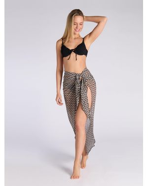 Boux Avenue Maxi Crinkle Chiffon Sarong - Multicolor