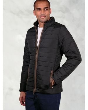 Brook Taverner Quilted Puffer Jacket - Black